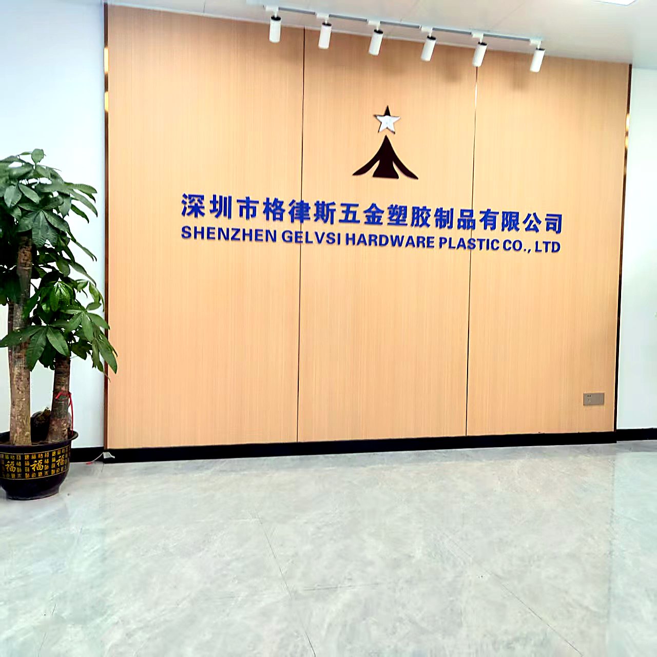 深圳市格律斯五金塑胶制品有限公司形象墙实拍